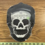 Core Kitchen 2PC Skull Mold Pan Set Non-stick Carbon Steel Black White Speckle. Fixed Price $49.99.