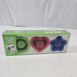 Tovolo Ice Cream Sandwich Molds Classic Icons Set Heart, Star & Squircle New. Fixed Price $10.46.