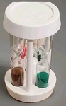 Pampered Chef Hourglass Minute Timer #1792 1/3/5 Board Game Tea New. Fixed Price $10.00.
