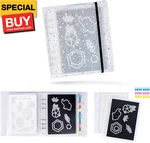 30PCS Magnetic Sheets And Storage Bags For Stamps Dies With Album Po. Fixed Price $27.11.