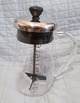 Bodum Chocolatier Hot Chocolate Froth Mixer Glass Pitcher Pot 34OZ. Fixed Price $25.00.