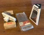 Lot Of (3) Kitchen Utensils: Metal & Plastic Graters / Joyce Mini Mandoline. Fixed Price $37.50.