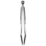 Oxo Good Grips 12-INCH Tongs With Black Silicone Heads. Fixed Price $43.56.