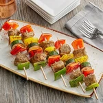 (1000 Skewers) Royal Paper 8 1/2" Wood Corn Food/fruit 3/16" Thick. Fixed Price $78.50.