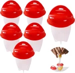 Silicone Non-stick Egg Boiler, Shell Cook Cups, Fast Poaching. Fixed Price $9.49.
