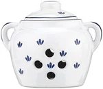 Norpro 5-INCH Ceramic Garlic Keeper X 2.8 0.2 Inches, White. Fixed Price $26.62.