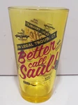 2015 Sony Pictures Breaking Bad Better Call Saul Trouble 16 Oz Beer Drink Glass. Fixed Price $19.99.