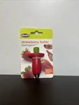 Chef Original Stemgem Strawberry Huller Red/green Kitchen Tool. Fixed Price $10.87.