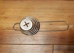 1PC Stainless Steel Egg Separator - Yolk & White Sifting Filter Kitchen Tools. Fixed Price $9.00.