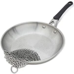 Stainless Steel Cast Iron Cleaner Chainmail Pot & Pan Scrubber Kitchen Cookware. Fixed Price $11.99.