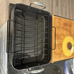 Pampered Chef Nonstick Roasting Pan With Rack 2872, Vhtf. Fixed Price $115.00.