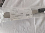 Pampered Chef Large Angled Spreader Flexible Blade Black Handle Silver Mpn 1716. Fixed Price $19.99.