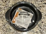 Pampered Chef Rockcrok Smaller Dutch Oven Pot - 2.5 Qt Meal Everyday Pan. Fixed Price $125.00.