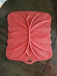 Pampered Chef Easy Fit Silicone Cover Trivet Hot Mat Spills 12.5" X 11" #1271. Fixed Price $20.95.