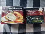Turbo Roaster Cooks 1/2 The Time Chicken Turkey Cooking New Box. Fixed Price $19.99.