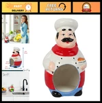 Adorable Chef Sponge Holder For Kitchen Cor - Cute Fat Design, & Func. Fixed Price $33.99.
