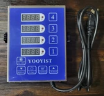 Yooyist Commercial 4 Channel Digital Kitchen Timer For Restaurant (blue) New. Fixed Price $24.97.