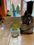 Kuvings Whole Slow Juicer Excellent Condition All Parts Included. Fixed Price $200.00.