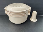 Tupperware Ultra Pc Microwave OVENWARE-3 Qt, Colander & Cone 2192,2195,2196. Fixed Price $54.95.