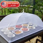 1PC Large Mesh Food Cover Pop Up Tent Umbrella Foldable Picnic Bbq Protector Usa. Fixed Price $17.45.