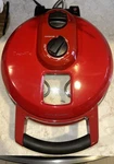 Breville Crispy Crust BPZ600XL Pizza Maker Working Cranberry Red Clean Read. Fixed Price $59.99.