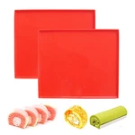 Swiss Roll Cake Mat - Flexible Multipurpose Silicone Sheet Nonstick Jelly. Fixed Price $15.49.
