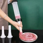 Manual Sausage Stuffer Machine Homemade Maker Syringe Injector Tools Meat Gadget. Fixed Price $7.94.