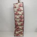 Laura Ashley Hanging Closet Organizer 10 Slot Floral Shoe Storage Foldable 43". Fixed Price $18.95.