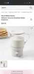 Williams Sonoma Breakfast Batterdispenser. Fixed Price $15.00.
