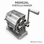 Manual Corn Aluminum Tortilla Maker By Monarca T-ROLLER#1 Metal Finished. Fixed Price $125.99.