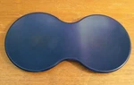 Vintage Tupperware Dark Blue Spoonrest 2763A-6 9" X 4.5". Fixed Price $9.95.