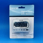 Taylor Digital Kitchen Timer Memory Count Up Down Clock Brand New Sealed. Fixed Price $17.99.