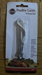 Norpro 843 Stainless Steel Poultry Lacers, Set Of. Fixed Price $5.99.