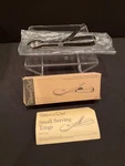 Pampered Chef Small Double Spoon Serving Tongs #2560-NIB. Fixed Price $14.99.