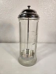 Tablecraft H714CH Glass Tall Straw Dispenser Diner Soda Fountain Style Fast Ship. Fixed Price $6.49.