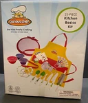 Curious Chef 25-PIECE Kitchen Basics Real Cooking Tools For Kids. Fixed Price $46.50.