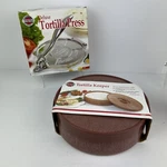 New Tortilla Maker Press & Keeper Deluxe Norpro. Fixed Price $21.35.