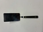 Vintage Ekco Stainless Vanadium Short Spatula Turner Black Riveted Handle Usa. Fixed Price $21.99.