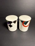 Mikasa Maxima High Spirits CAK12 Salt And Pepper Shakers. Rare.. Fixed Price $45.00.