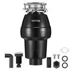 Vevor Garbage Disposal 1/2 Hp Continuous Food Waste Disposer 3450 Rpm 3-BOLT. Fixed Price $73.88.