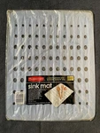 Nos Vtg 1987 Rubbermaid Kitchen Sink Dish Protector Slate Blue 12.75 X16. Fixed Price $49.95.