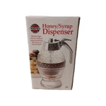Norpro 780 Glass Dispenser No-drip Bottom Release Honeycomb Syrup Nos. Fixed Price $12.76.