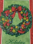 Target Stationary Set Holiday Fruit Wreath Paper Cards Envelopes Addr Labels. Fixed Price $16.92.