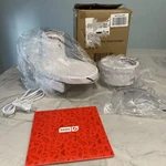 Dash Shaved Ice Maker Slushie Snow Cone Machine White Stainless Blades 12.5X9". Fixed Price $29.50.