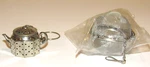 2 Ball Infuser Set Teapot Design Stainless Steel American Metal Crafts New. Fixed Price $14.90.