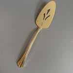 Supreme Cutlery By Towle, 10 Pierced Flat Pie/cake Server Ep Gold Plated. Fixed Price $20.00.