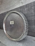 Flan 10" Tin Tart Steel Round Pans Sci Made Chile G63. Fixed Price $15.00.