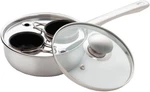 18/10 Stainless Steel 2 Cup Egg Poacher, Non Stick Easy Use Kitchenware Rust. Fixed Price $24.47.