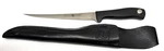 Wusthof Silverpoint Fillet Knife And Sheath #4627/18CM Black Color. Fixed Price $75.00.