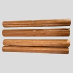 Set Of 4 Bamboo Placemats 13" Natural Eco-friendly Roll-up Table New. Fixed Price $8.75.